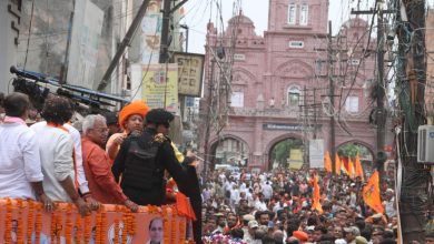 मेरठ हापुर लोकसभा सीट के प्रत्याशी अरुण गोविल के रोड शो में आज पहुंचे मुख्यमंत्री योगी आदित्यनाथ; मुख्यमंत्री का एक महीने में पांचवा दौरा 12 124