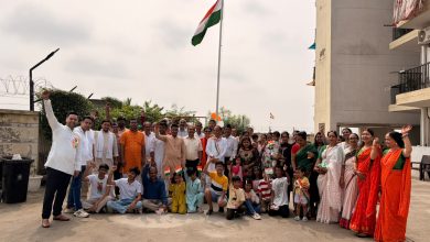 राजनगर एक्सटेंशन की सोसाइटियों में देशभक्ति के रंग में रंगा स्वतंत्रता दिवस समारोह 5 812